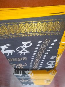 Cotton Fabric Saree