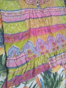 Colorful Sleeveless Top