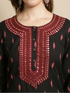 Cotton Embroidred Kurti
