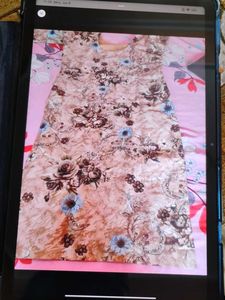 Beautiful Floral Print Kurta Set