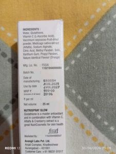 Nutrispray Glow Advanced Formula