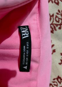 Original Zara Baby Pink Tube Corset