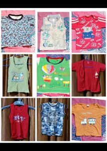 Combo Of 14 Tshirt For Boys