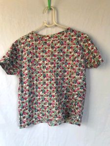 Crop Top Patterned
