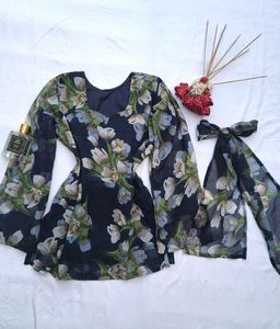Fairy corset kurti with scarf 🫶🏻