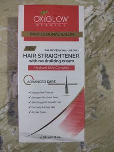 Price Drop Alert ⏳Oxyglow Hair Straightening Cream And Neutralizer