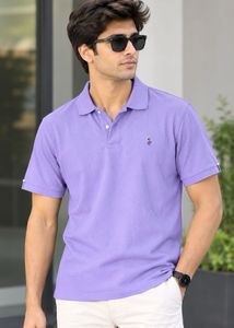 US POLO Men's Lavender T-shirt