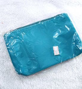 smytten leather pouch turquoise
