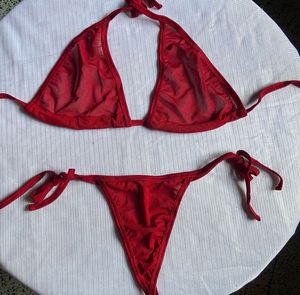 Sexy Red Bikini Set