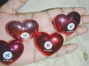 SUGAR Heart Shaped Lip Gloss Set