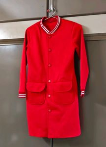 Red Long Sleeve jacket