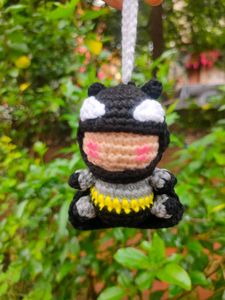 Crochet Batman Car Hanging Doll