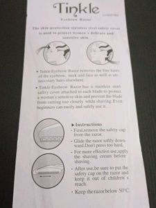 Eyebrow Razors 3pcs Per Set