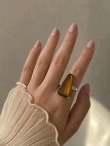 2 Gemstone Rings Imported Lead Free. Anti tarnish