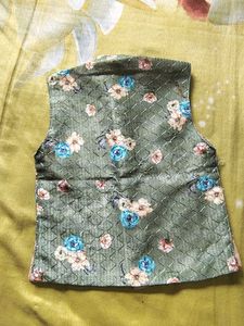 kid's Floral Print Ethnic kurta, pejama,  jacket