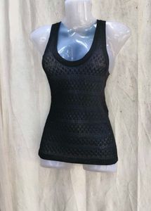 47209. Black Knit Tank Top