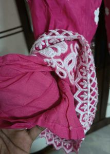 Premium cutwork luknowi set