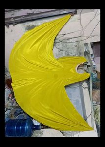 Vibrant Yellow Anarkali Gown