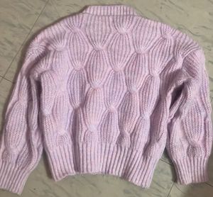 Lavender Knit Sweater