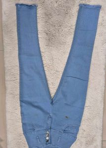 Light Blue High-Waisted Jeans