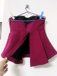 Zara Elegant Strapless Peplum tops