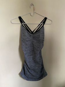 Athletic Grey Heathered Tank Top