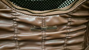 ALDO Brown Ruched Shoulder Bag