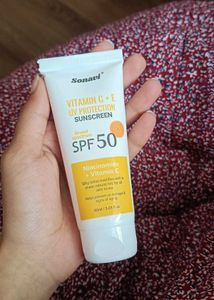 Sonavi Vitamin C+E SPF 50 Sunscreen