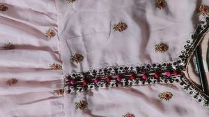 Beautiful Pink Ethnic Gown