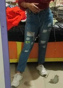 Hight Waist Denim Jeans