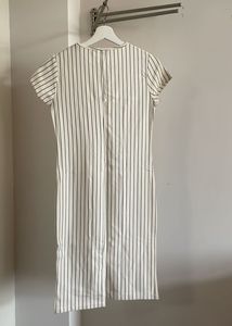 Classic Striped Sheath Dress