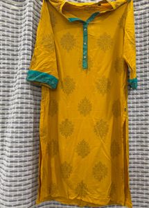 yellow kurta