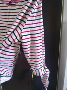 Striped Long Sleeve Top
