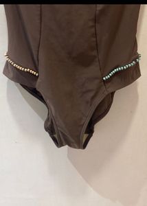 Chic Brown Bodysuit