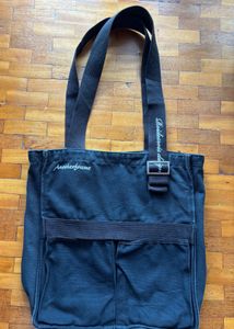 Charcoal Black Tote Bag