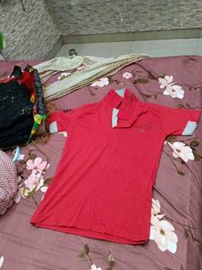 Men's Red Polo T-Shirt
