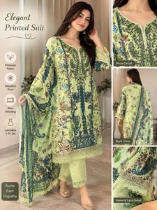 Green Ethnic Kurta Set 💚