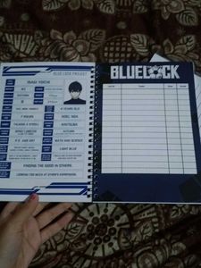 Blue Lock Spiral Notebook