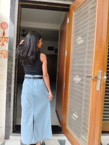 denim skirt