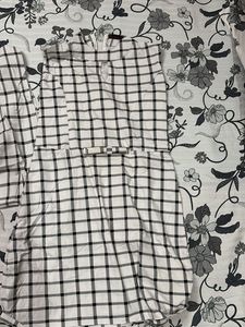 Chic Plaid Kurta Set