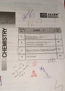 Allen NEET chemistry modules 📑