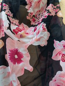 New Boho Beachy Shrug Cherry Blossoms