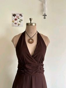 Vintage Halterneck Dress