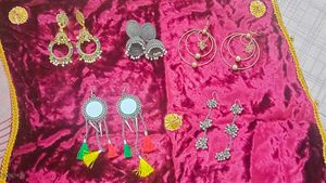 Assorted Ethnic Earrings Set