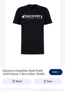 Discovery Expedition Black T-Shirt