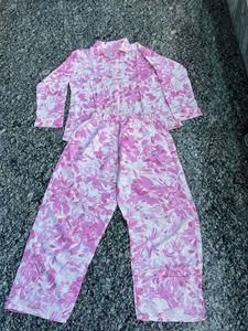 Floral Pink Co -ords Set