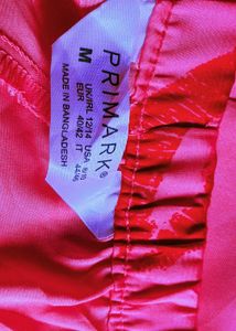 Red Satin kiss print pajama set 👍