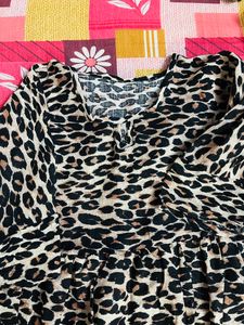 Chitah Printed Kurti Style Top