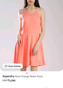 SUPERDRY Neon Skater Dress