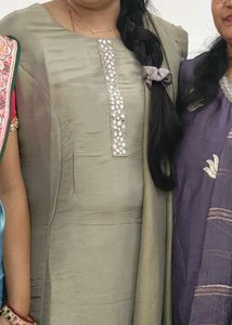 Elegant Kurta with Mirror Work 5xl